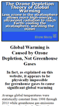 Mobile Screenshot of ozonedepletiontheory.info